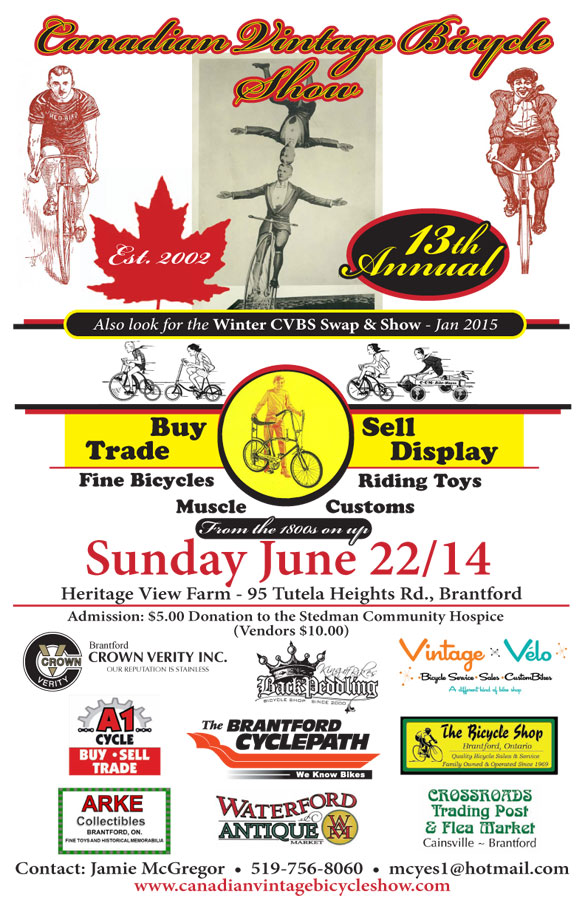 Vintage CCM | THIS COMING SUNDAY, JUNE 22, 7:00 am - 5:00 pm